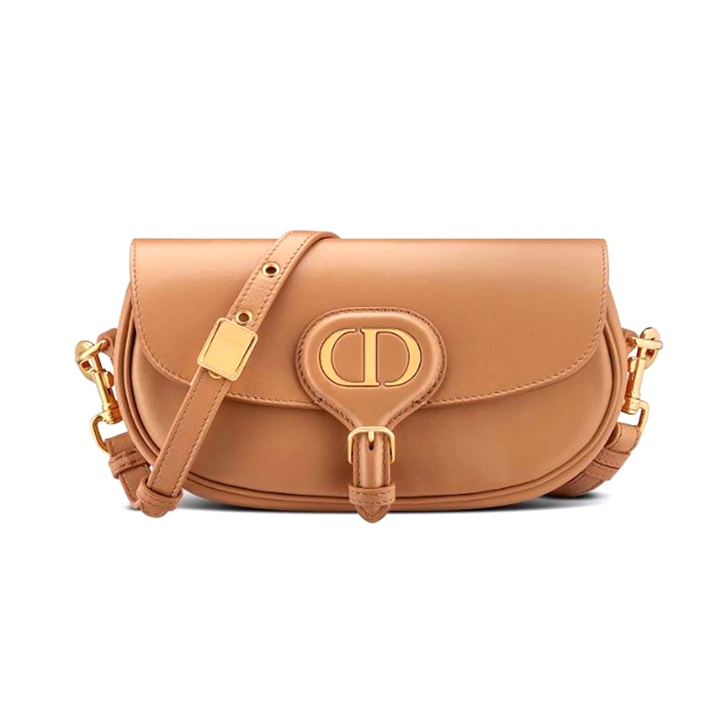 TÚI Dior Women Bobby East-West Bag Box Calfskin-Brown Top Quality