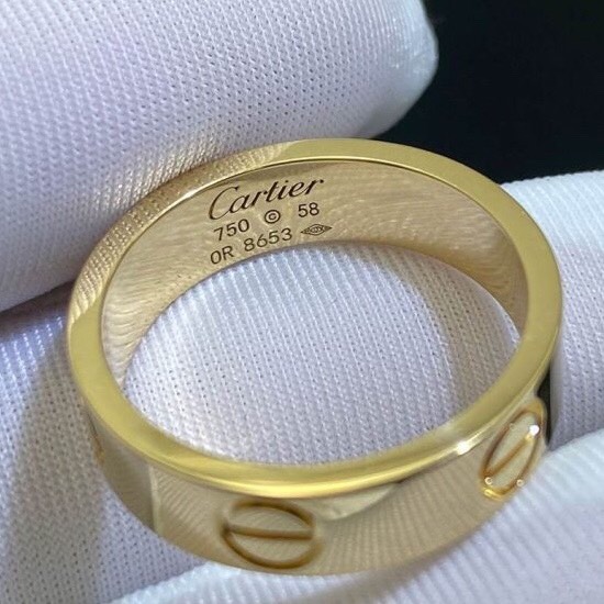 NHẪN CARTIER LOVE RING YELLOW GOLD 18K YELLOW GOLD