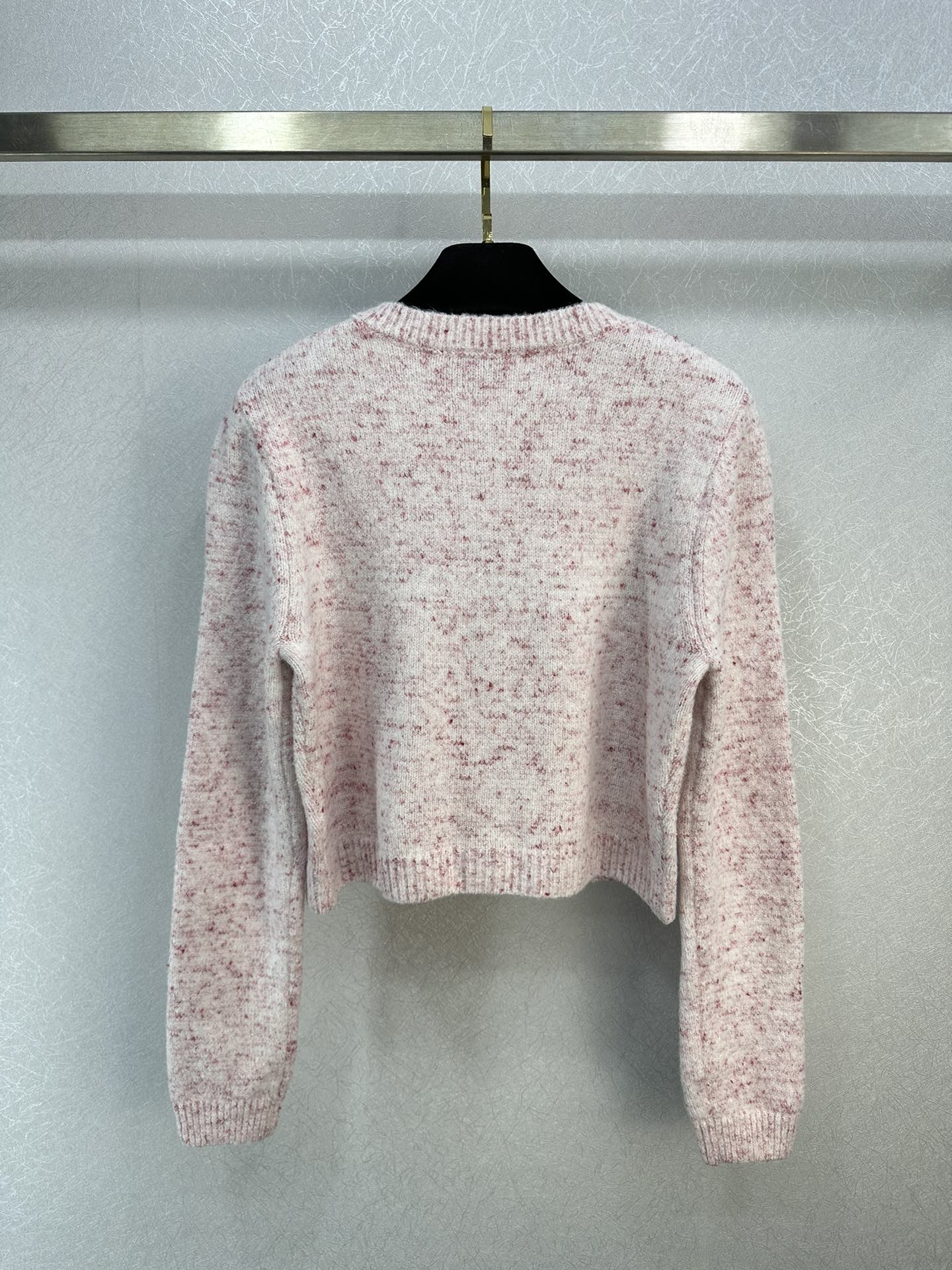 ÁO CHANEL TWEED PINK WHITE Jacket Top AAA