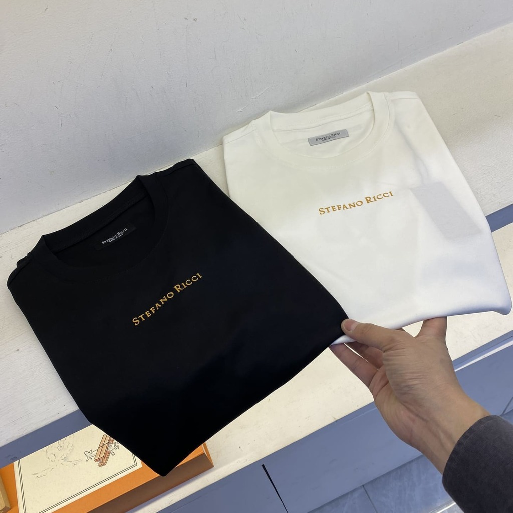 ÁO STEFANO RICCI LOGO T SHIRT