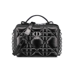TÚI Dior Women 30 Mmontaigne Box Bag Black Multicolor Dior Oblique Jacquard Top Quality