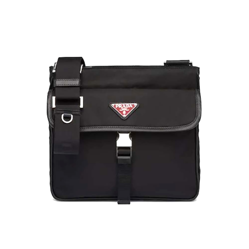 TÚI Prada Men Nylon Cross-Body Bag-Black