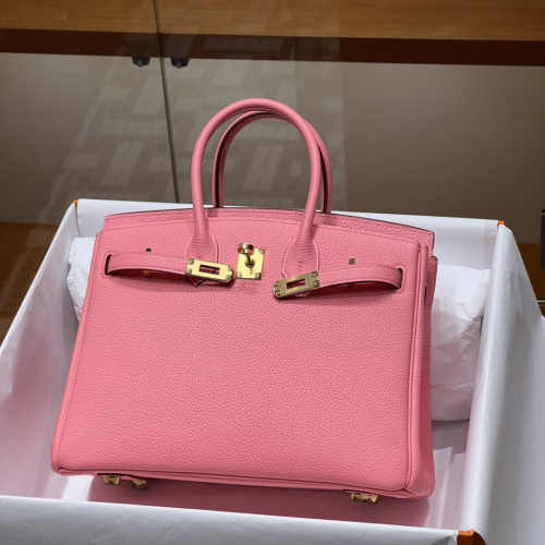 Túi Hermes Birkin Togo Rose Lipstick 25CM Handmade khâu tay(Giá liên hệ)