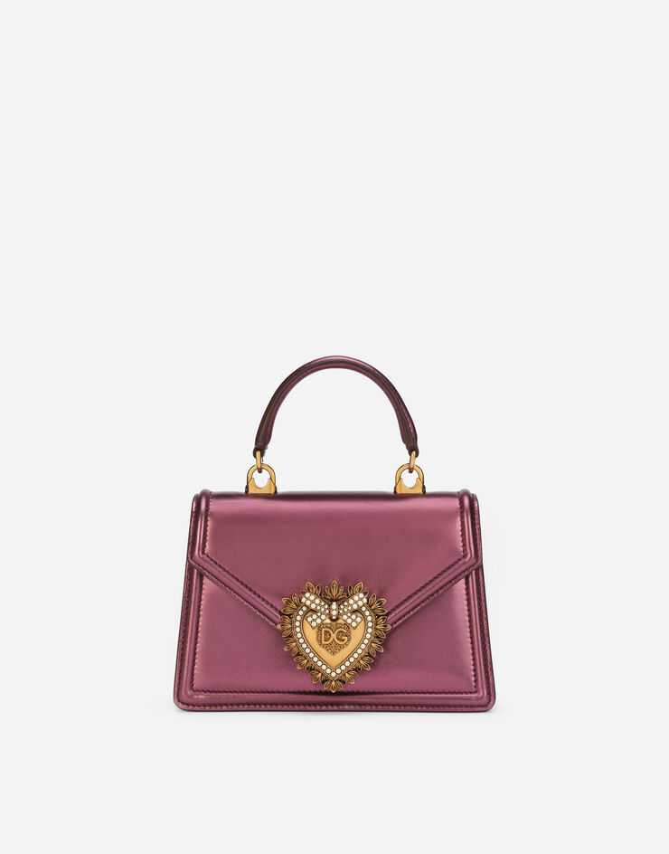 TÚI DOLCE & GABBANA Small Devotion bag in mordore nappa leather
