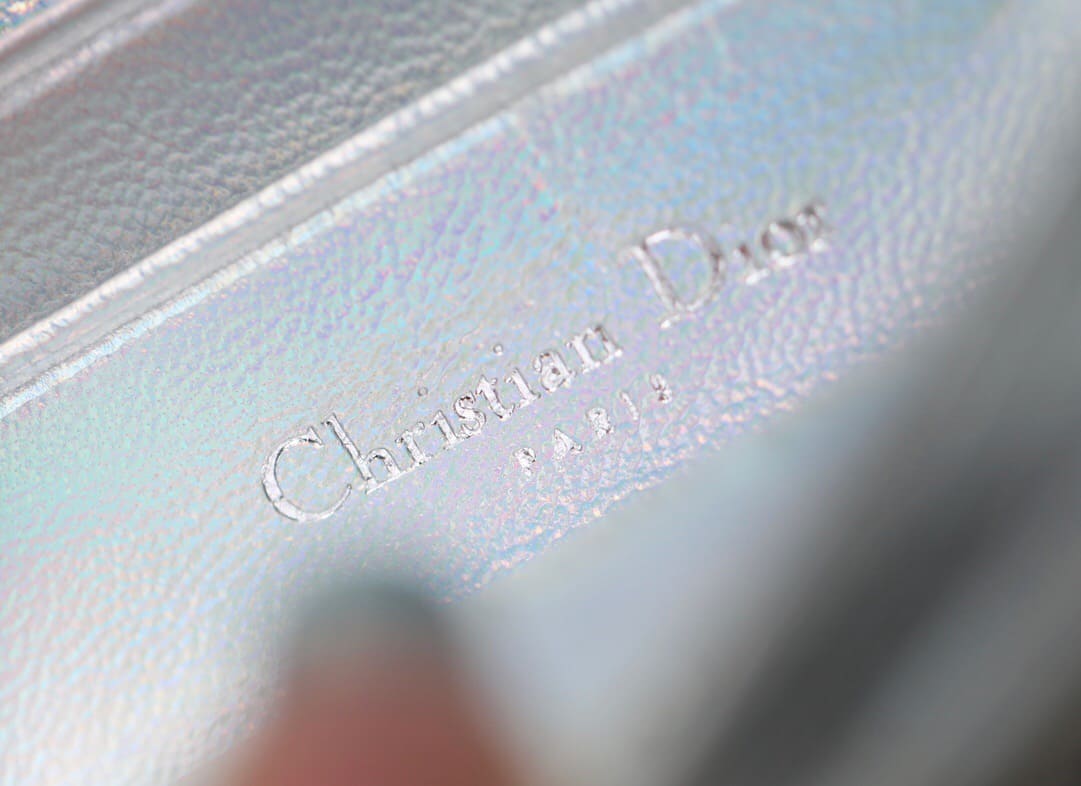 TÚI CHRISTIAN DIOR Lady Dior Top Handle Clutch Scarlet Pearl Cannage Lambskin ánh trai