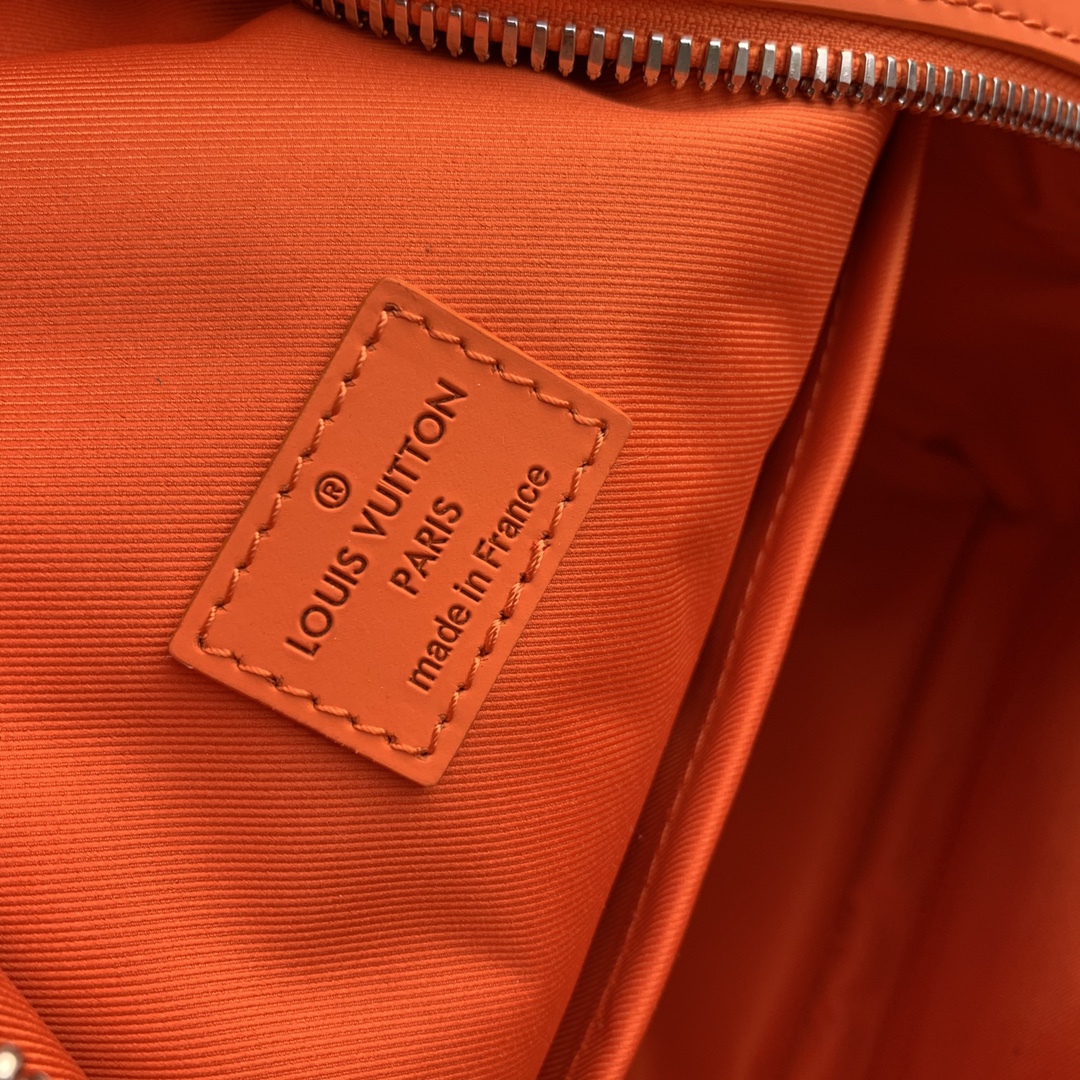 BALO LOUIS VUITTON AEROGRAM Leather Backpack-Orange