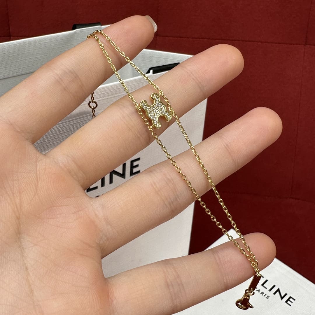 LẮC TAY CELINE ARC DE TRIOMPHE DIAMOND