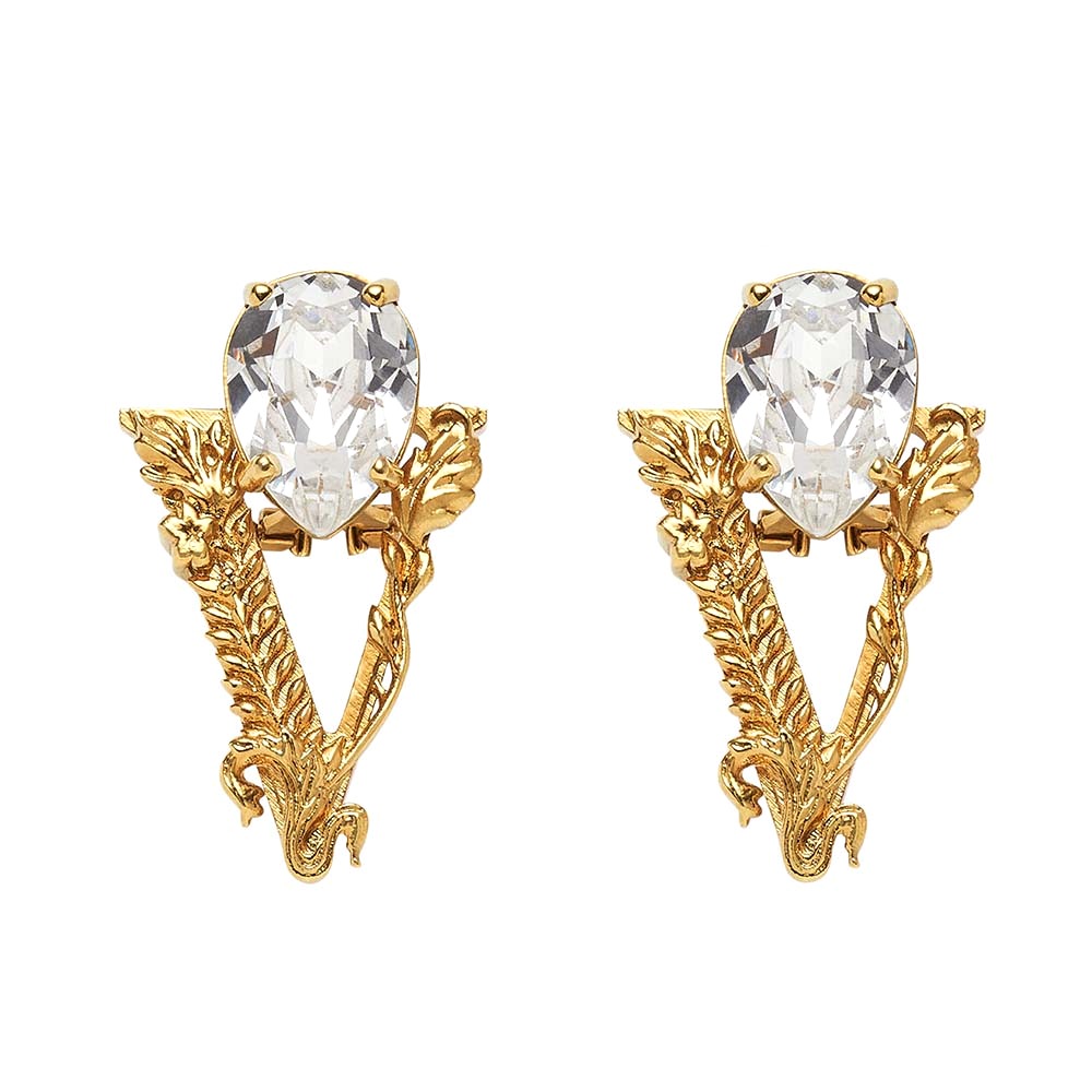 Bông tai Versace Women Virtus Stud Earrings