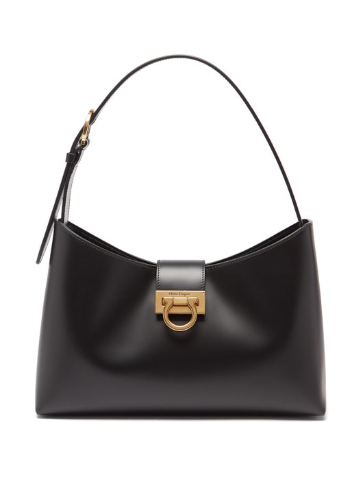 TÚI SALVATORE FERRAGAMO Trifolio leather shoulder bag