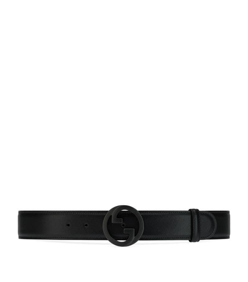 DÂY LƯNG GUCCI  Leather Blondie Belt khóa đen