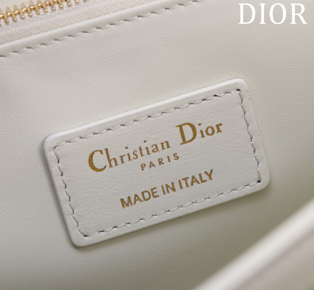 TÚI CHRISTIAN DIOR Mini Miss Dior Bag White Cannage Lambskin