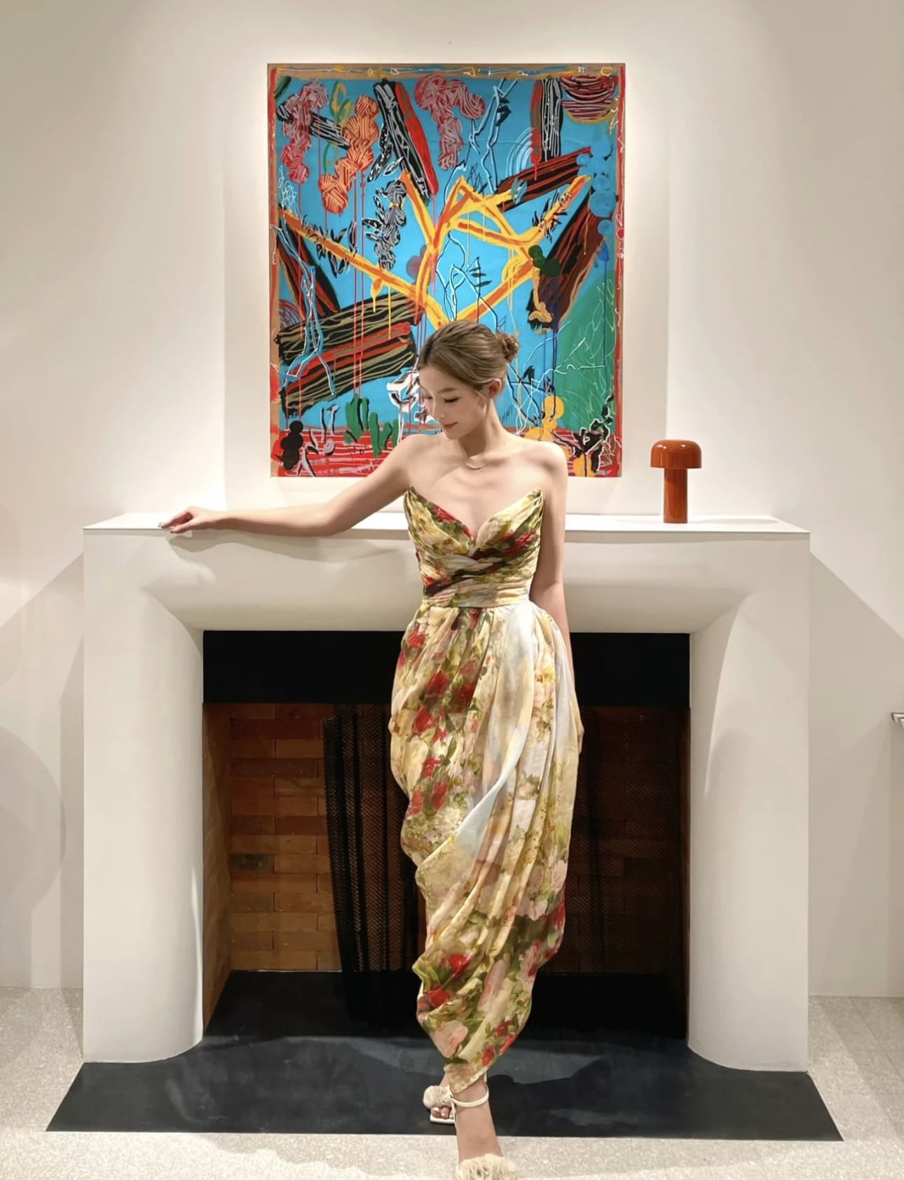 VÁY ZIMMERMANN Flower Vintage Dress