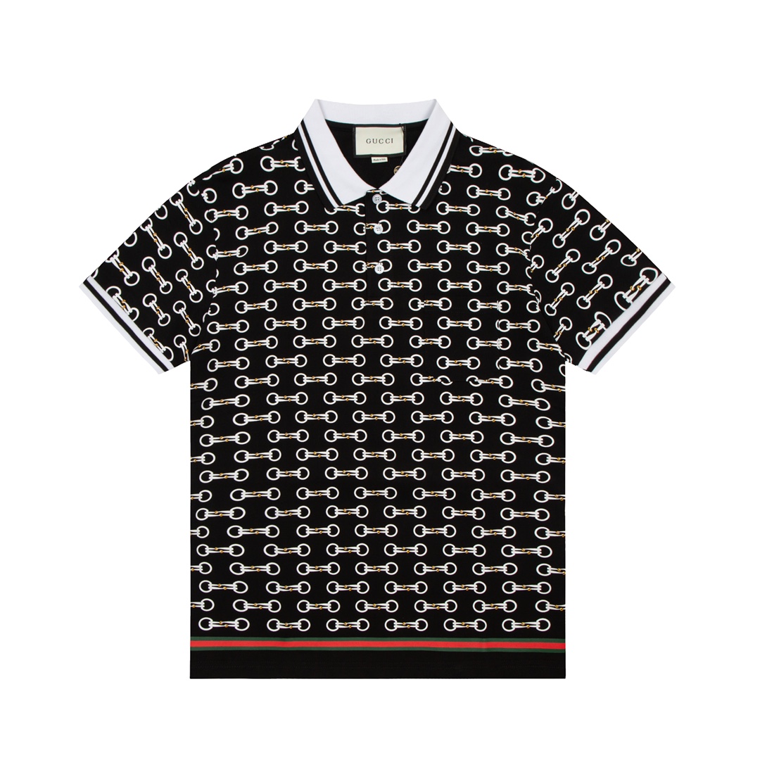 ÁO GUCCI  Horsebit Polo-Shirt