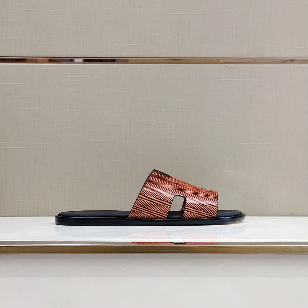 DÉP HERMES IZMIR ORANGE H SANDAL AAA