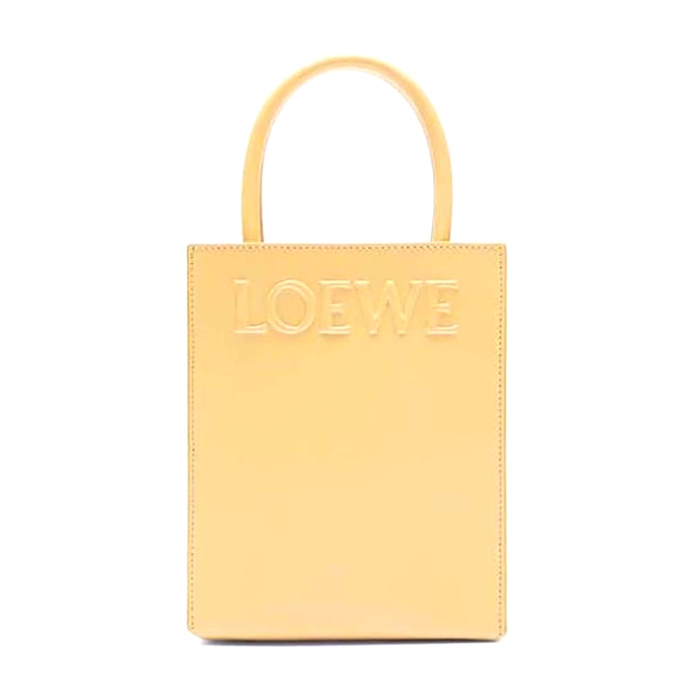 TÚI Loewe Women LOEWE Standard A5 Tote in Sleek Calfskin-Beige