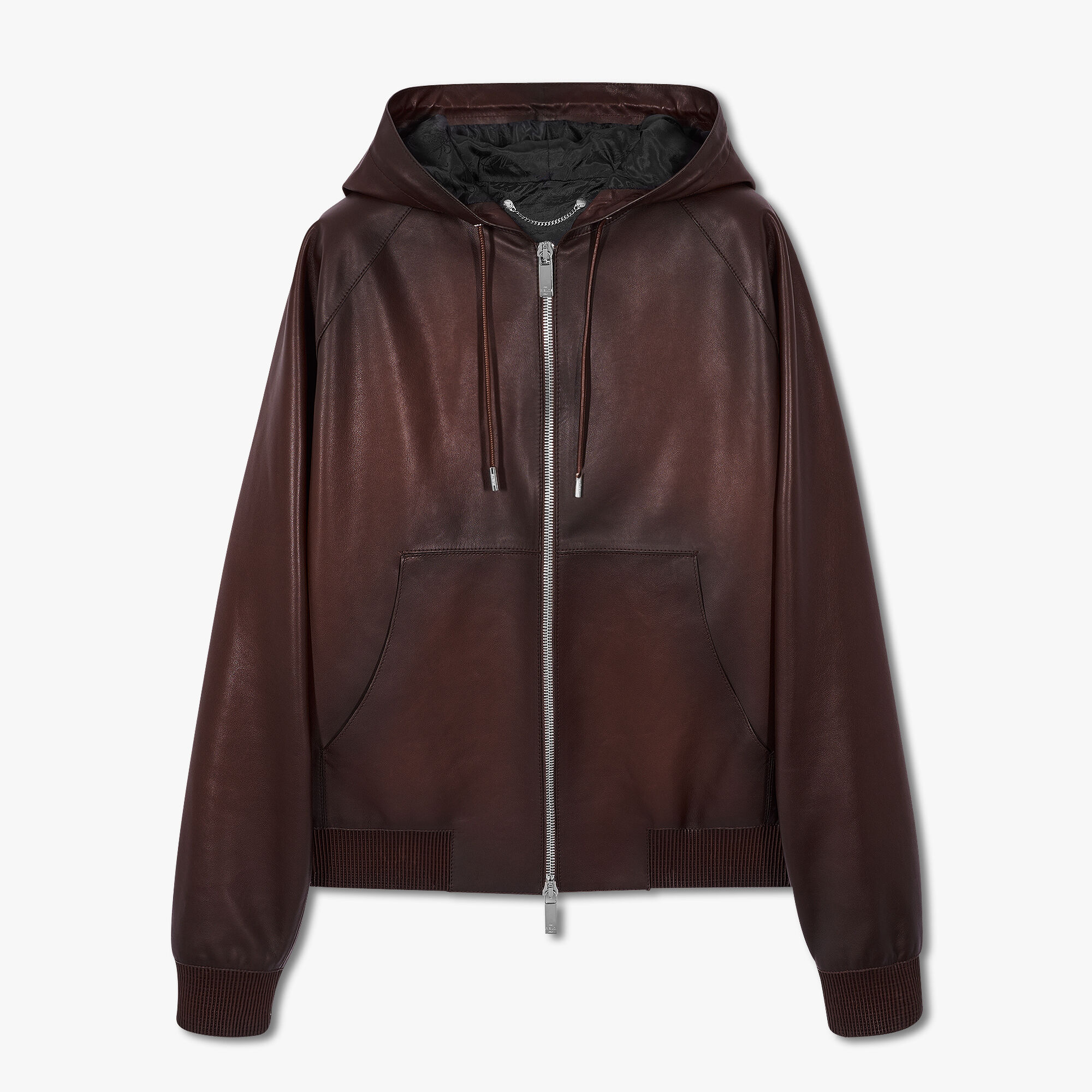 ÁO BERLUTI EBANO leather jacket SS2021