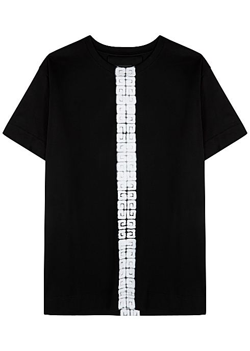 ÁO PHÔNG GIVENCHY X Chito black printed cotton T-shirt