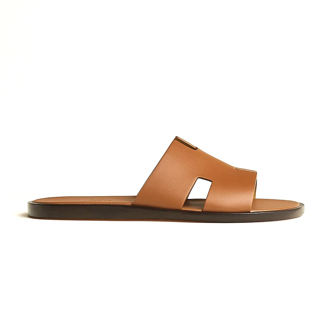 DÉP HERMES IZMIR COWHIDE LEATHER BROWN AAA