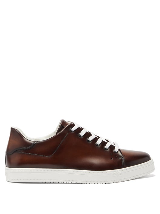GIÀY BERLUTI Palermo Venezia-leather trainers SS2021