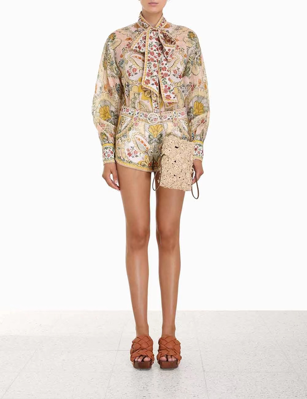ÁO ZIMMERMANN Flower Vintage Dress