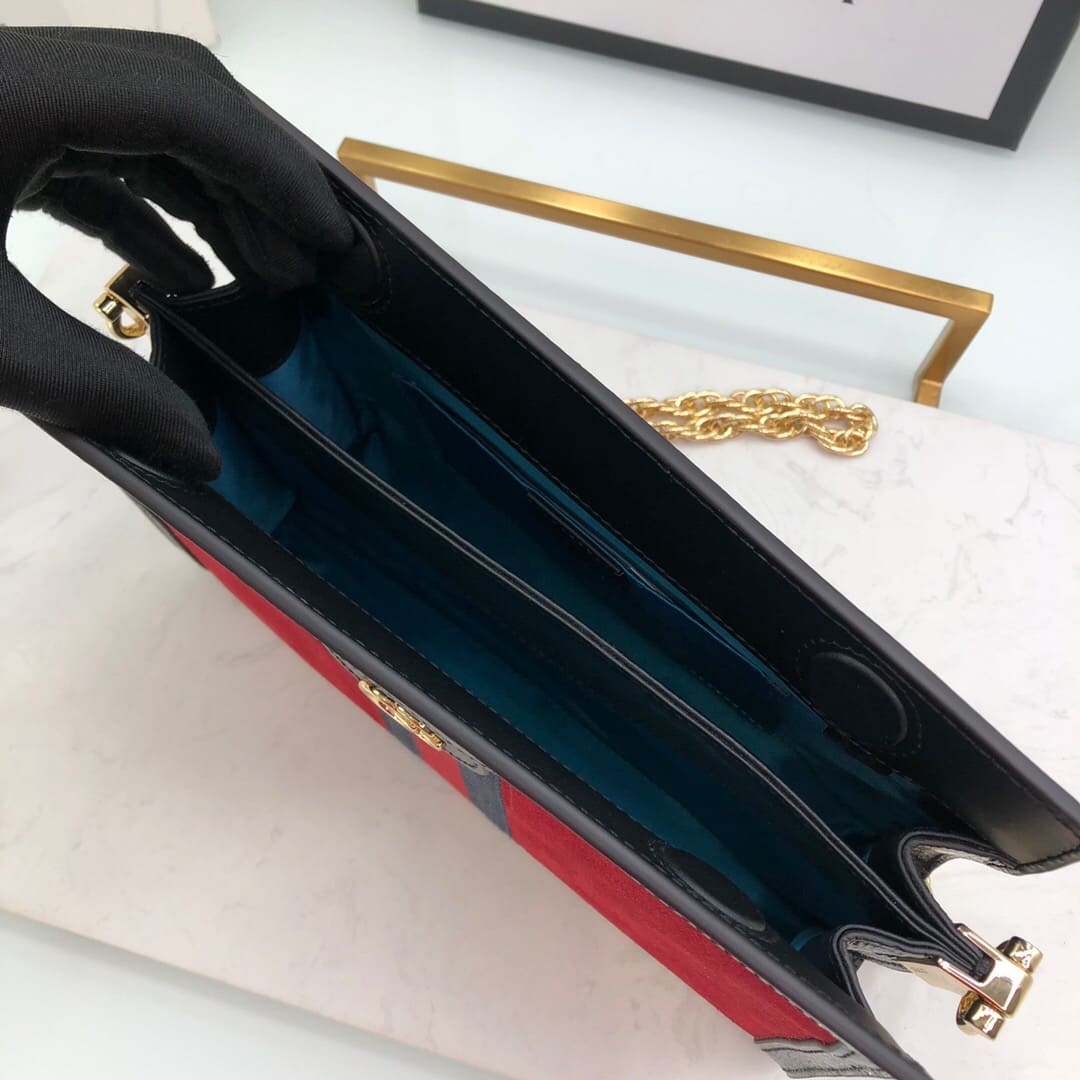 TÚI Gucci Ophidia GG small shoulder bag red Top Quality