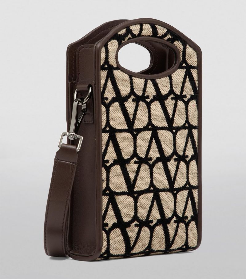 TÚI VALENTINO GARAVANI Toile Iconographe Cross-Body Phone Bag