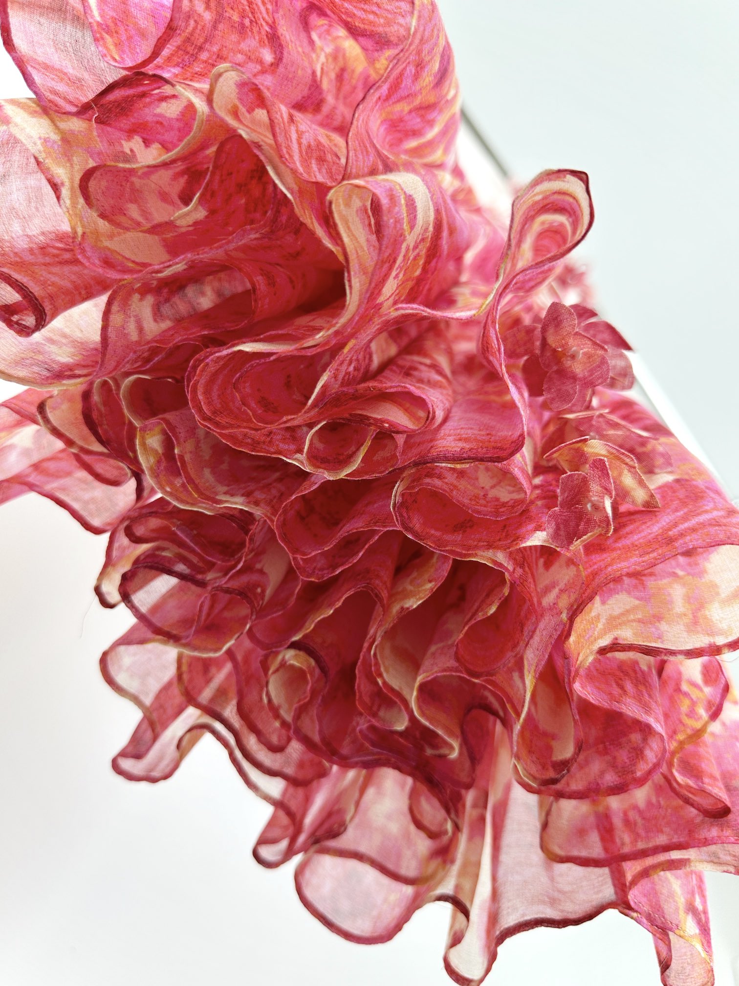 VÁY ZIMMERMANN Red Flower Vintage Dress