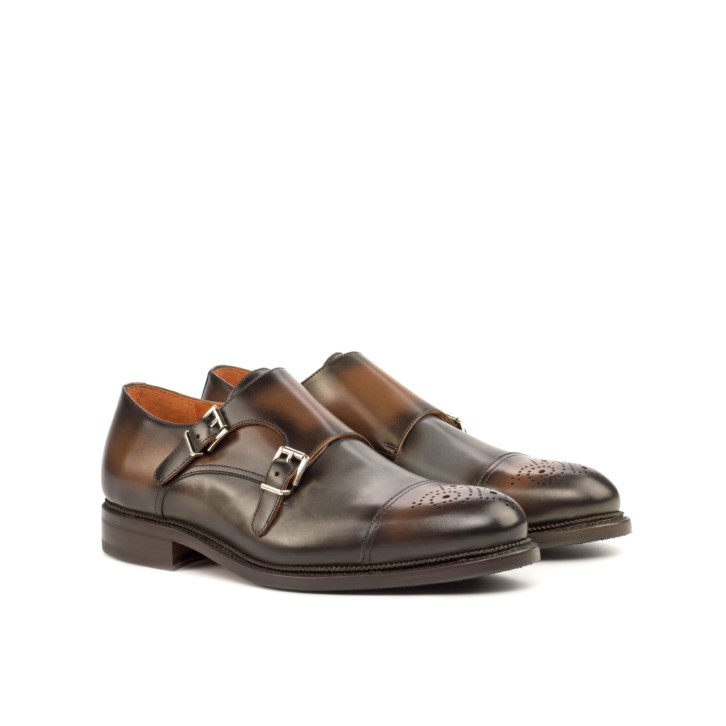 HENDERSON SHOES PERSONALIZATION PACO HERRERA DOUBLE MONK HANDCRAFTED SHOES