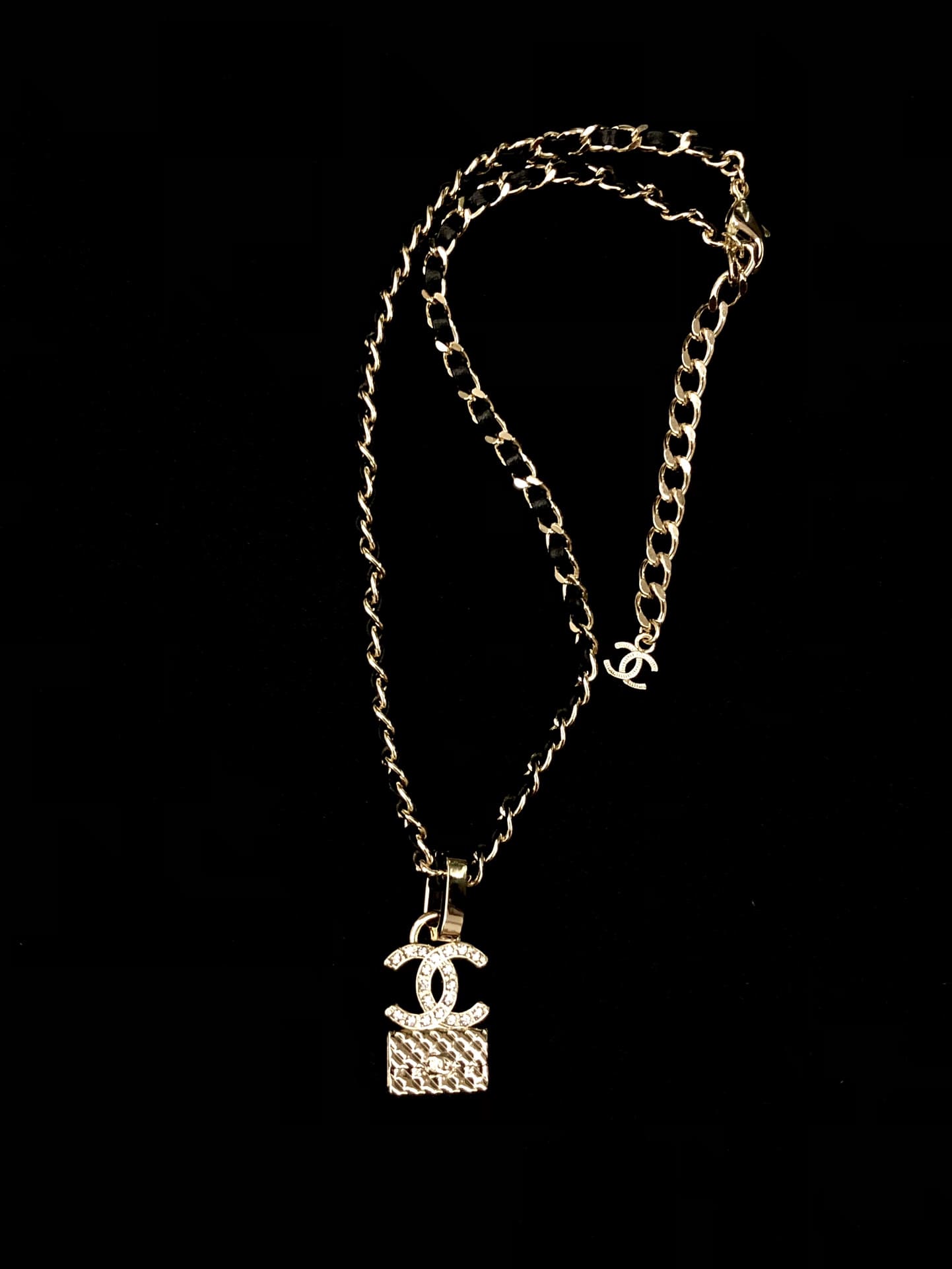 DÂY CHUYỀN CHANEL DOUBLE CC BAG VERSION