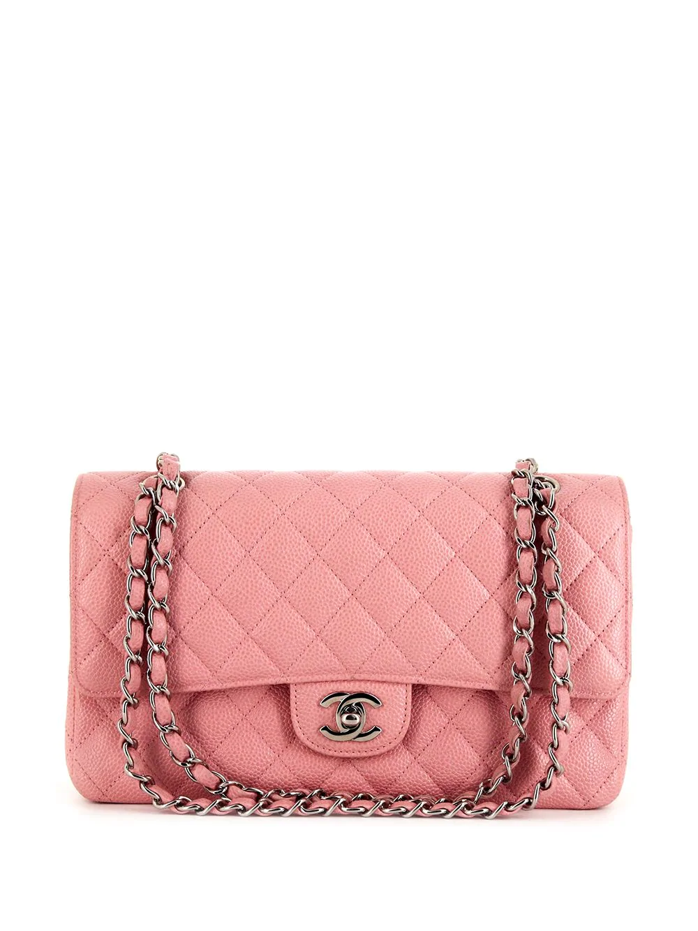 TÚI Chanel Pinky caviar quilted shoulder bag