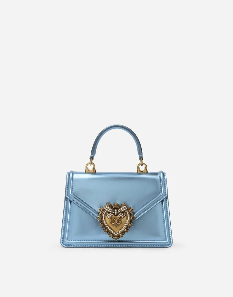 TÚI DOLCE & GABBANA Small Devotion bag in mordore nappa leather