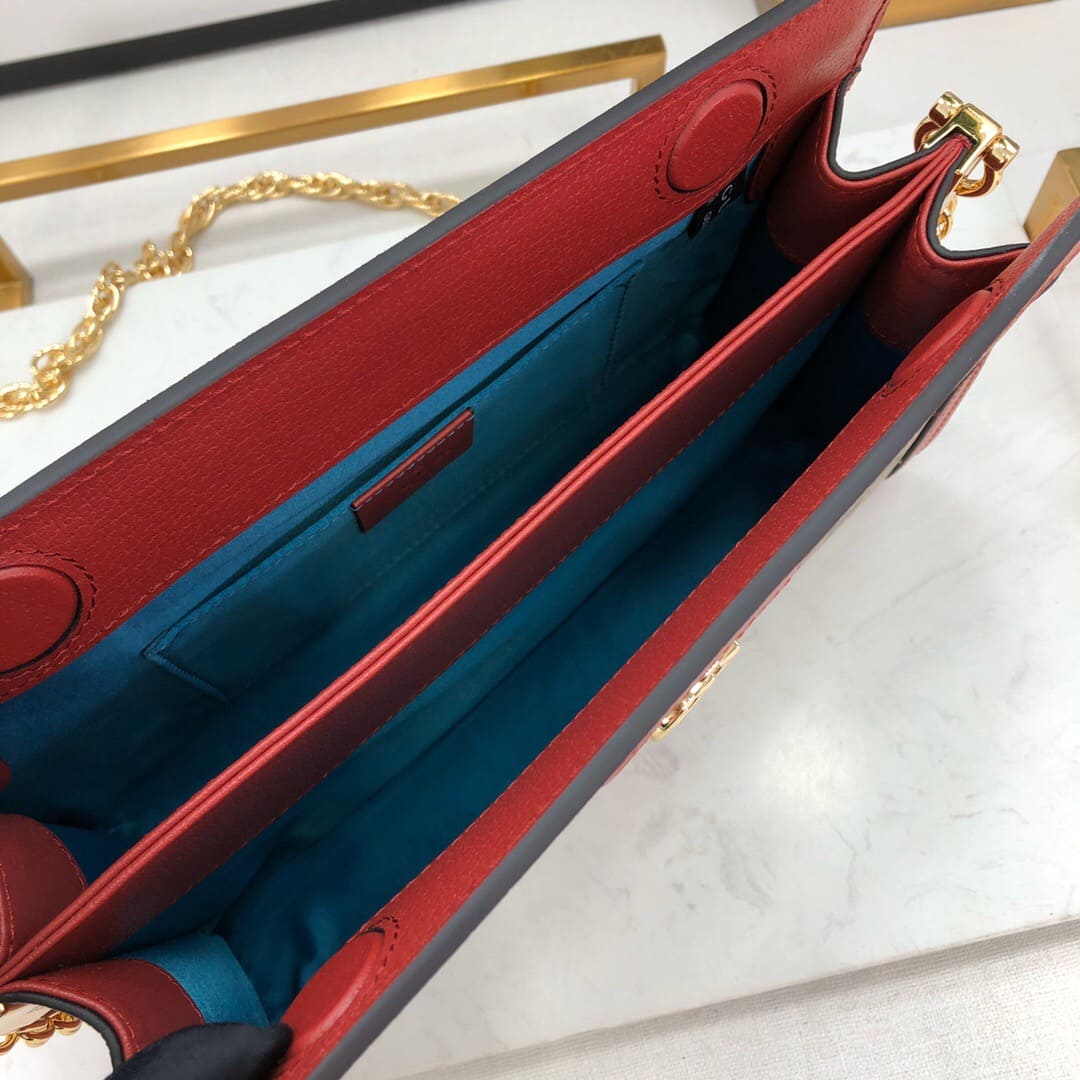 TÚI Gucci Ophidia GG small shoulder bag red Top Quality