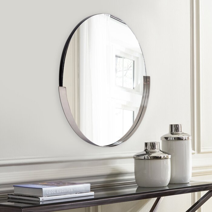 GƯƠNG JOHAN Round Metal Accent Mirror