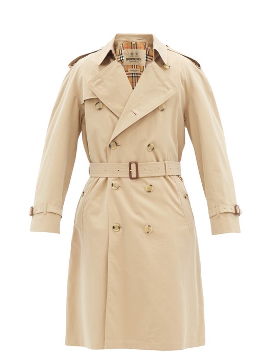 ÁO KHOÁC BURBERRY TRENCH COAT Unisex vintage-checked reversible coat