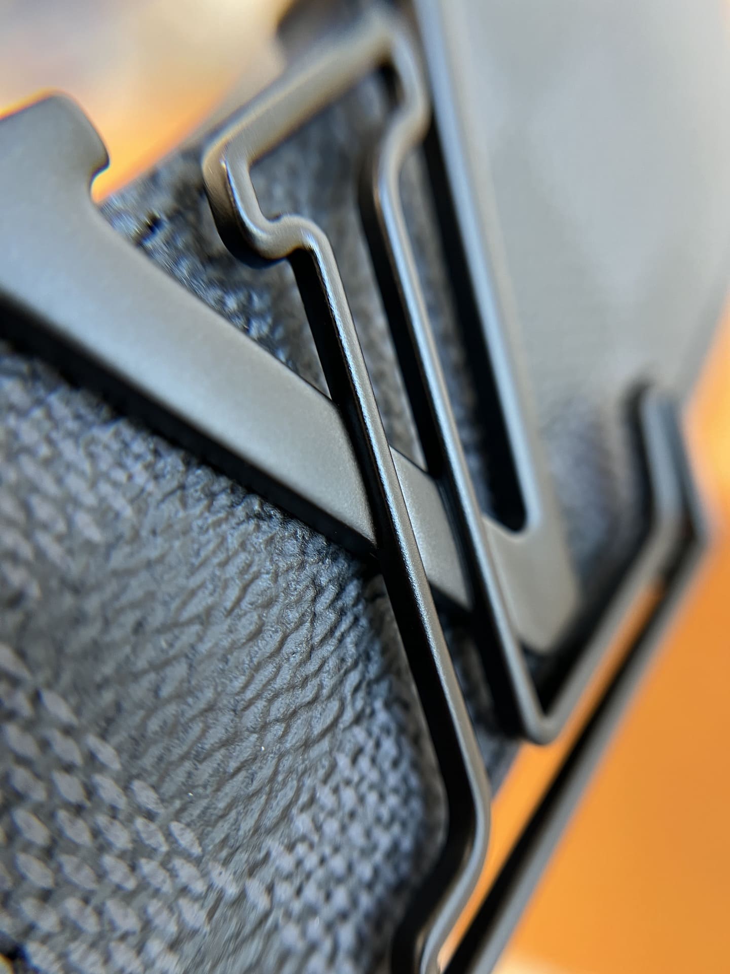 DÂY LƯNG LOUIS VUITTON BLACK MONOGRAM LEATHER Khóa đen