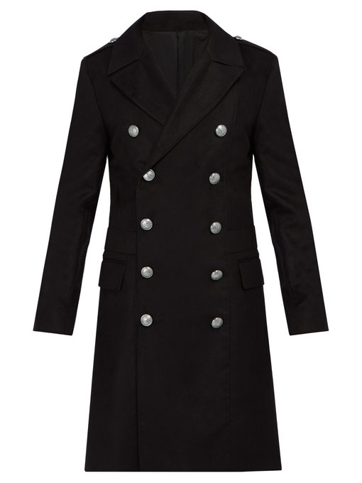 ÁO BALMAIN BALMAIN  Double-breasted military coat BOSS OF THE BOSSES