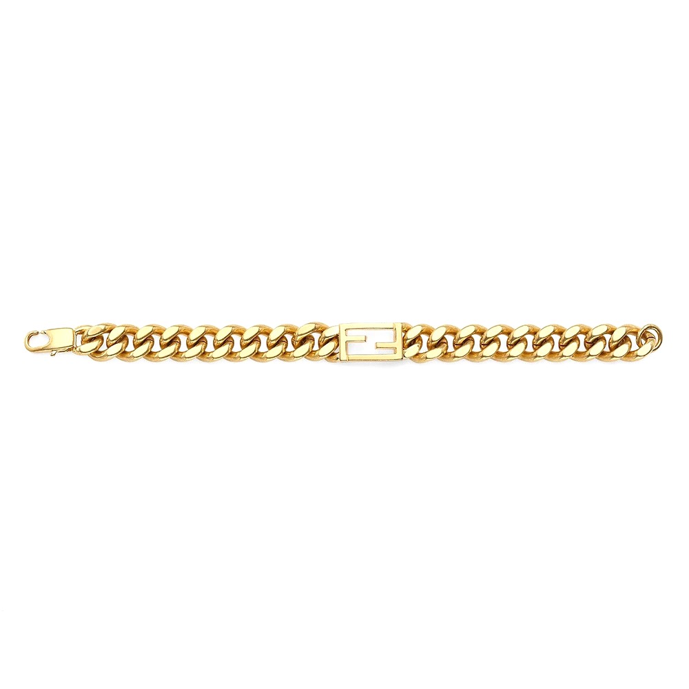 Vòng tay Fendi Baguette Gold-colored Bracelet
