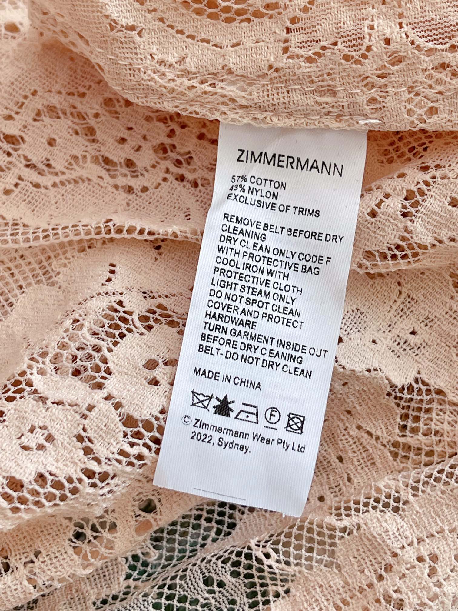 VÁY ZIMMERMANN KALEIDOSCOPE Vintage Dress