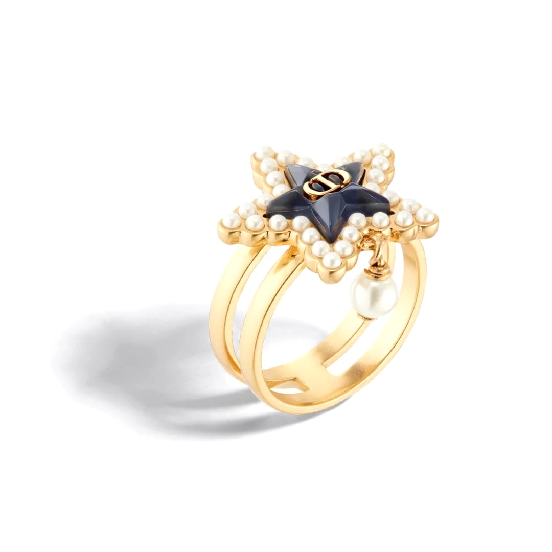 NHẪN DIOR CD CRYSTAL SWAROVSKI STARS ORNAMENT