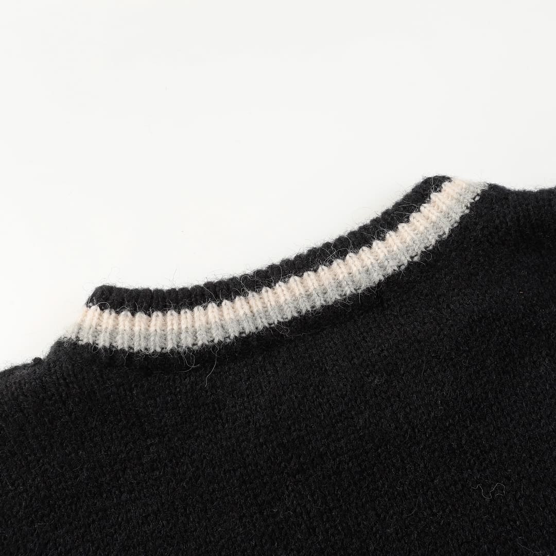 ÁO Balenciaga Multi Color Sewing Sweater Unisex