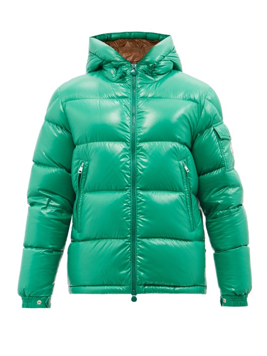 ÁO MONCLER Ecrins hooded quilted down coat