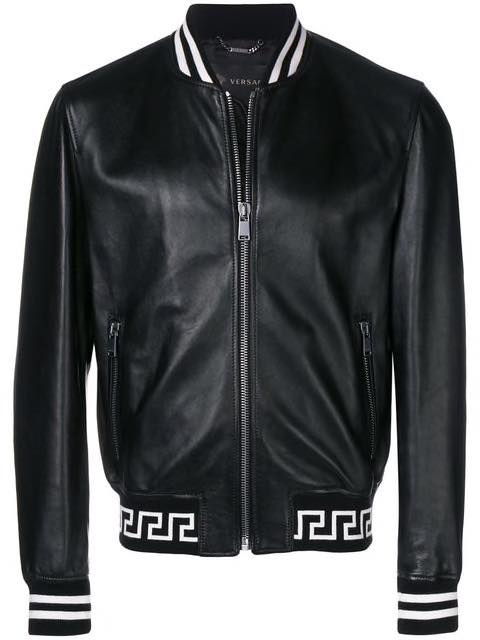 ÁO VERSACE LEATHER JACKET LAMBSKIN DA CỪU