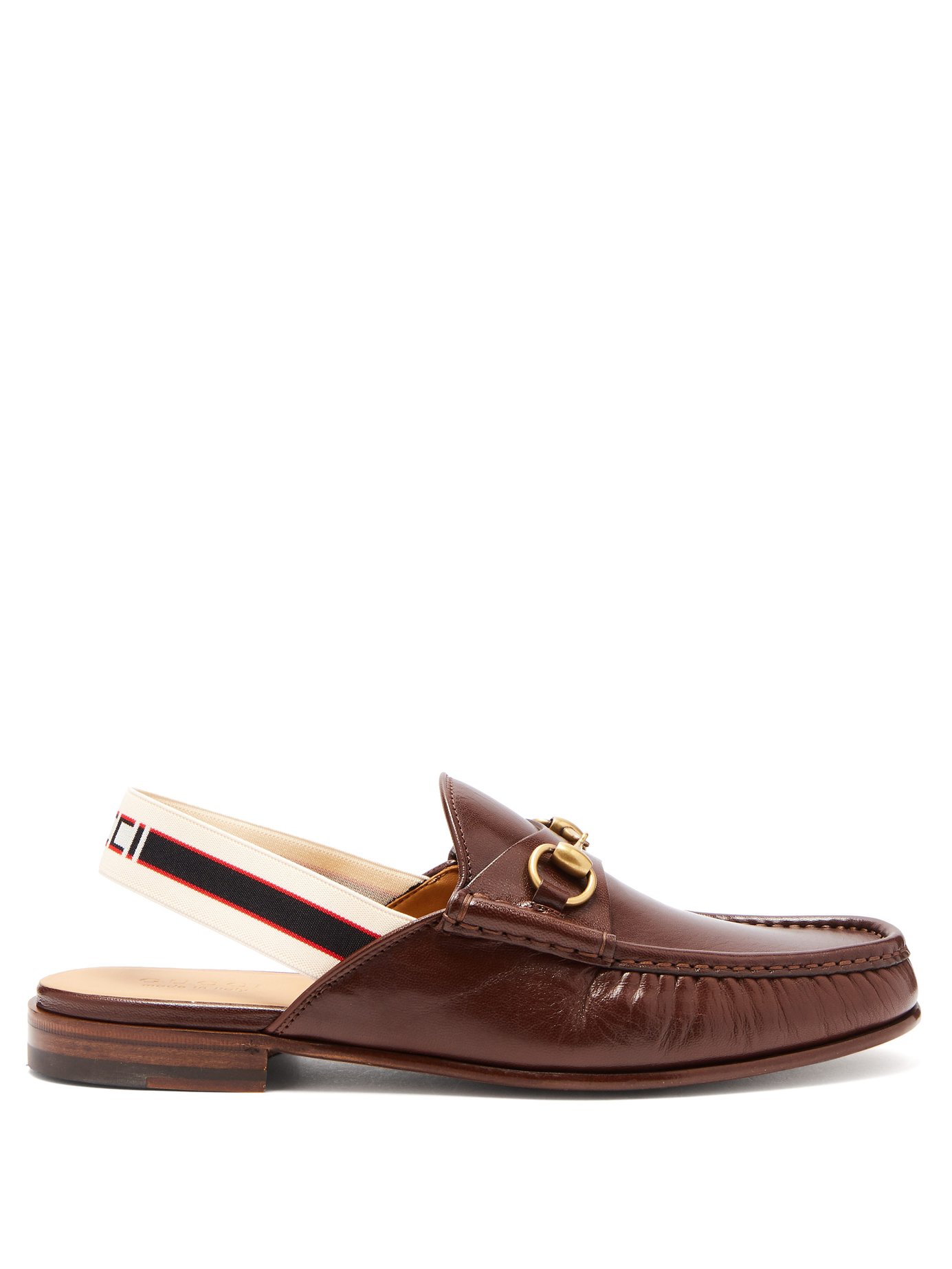 GIÀY PRADA Penny leather loafers