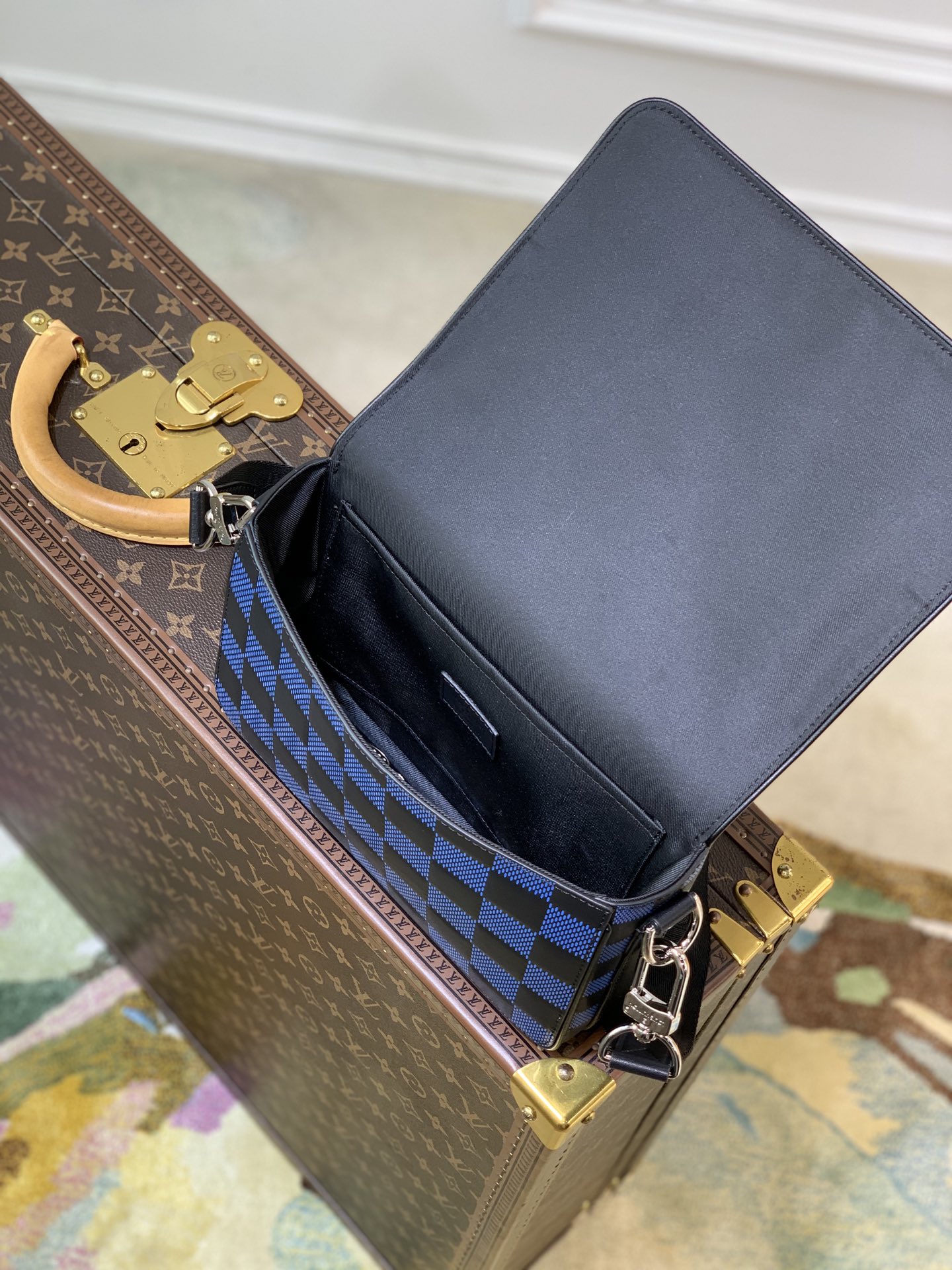TÚI LOUIS VUITTON Studio Damier Infini 3D Messenger Bag