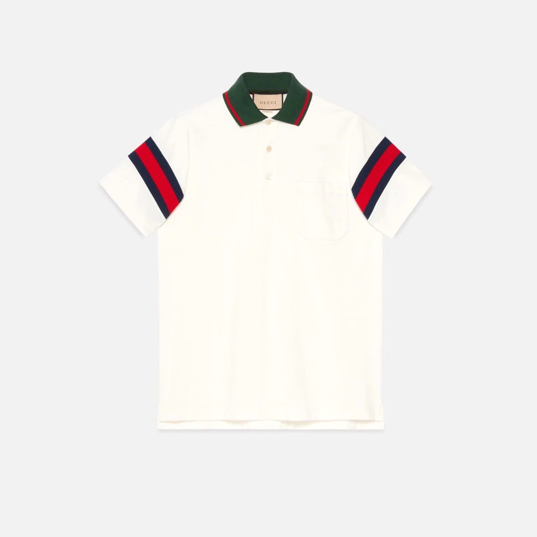 ÁO GUCCI GG Symbol Color Polo Shirt