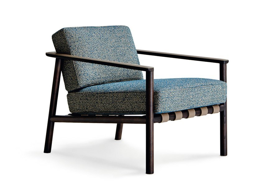 GHẾ GAIA fabric armchair with armrests ARMCHAIR