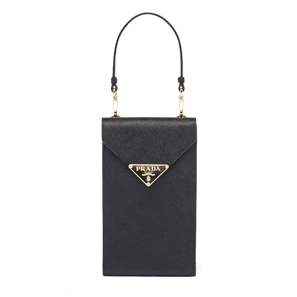 TÚI PRADA Women Saffiano Leather Mini-Bag-Black