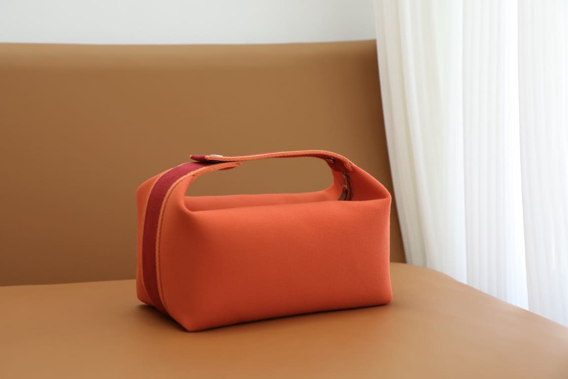TÚI HERMES TROUSSE DE TOILETTE BRIDE A BRAC PM H MÀU CAM