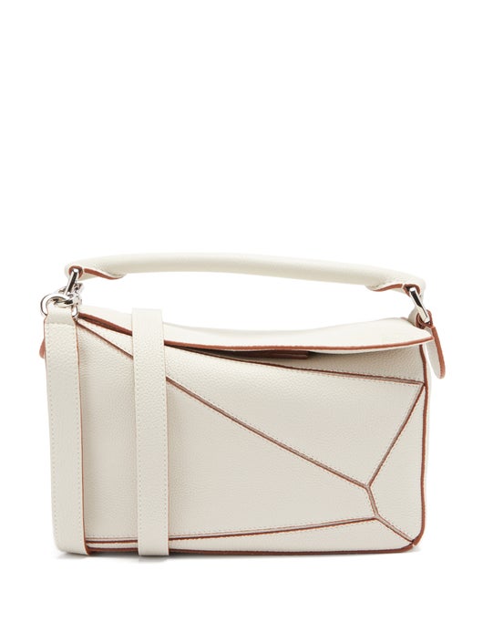 TÚI LOEWE Puzzle small grained-leather cross-body bag