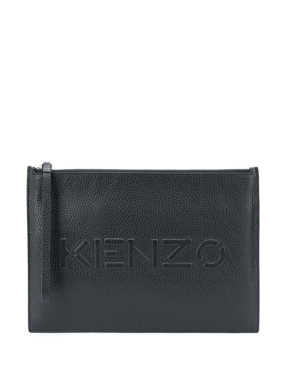 TÚI Kenzo embossed-logo clutch bag